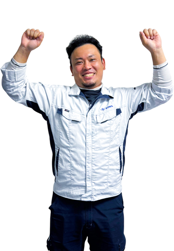 幅広い年齢層の社員から色々学べる環境が魅力!
